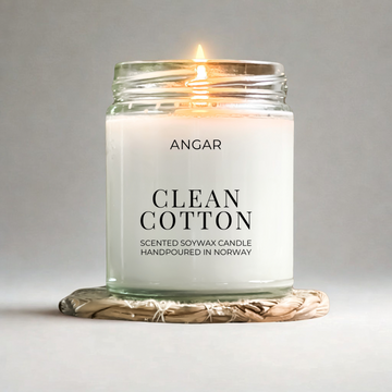 Duftlys - Clean cotton