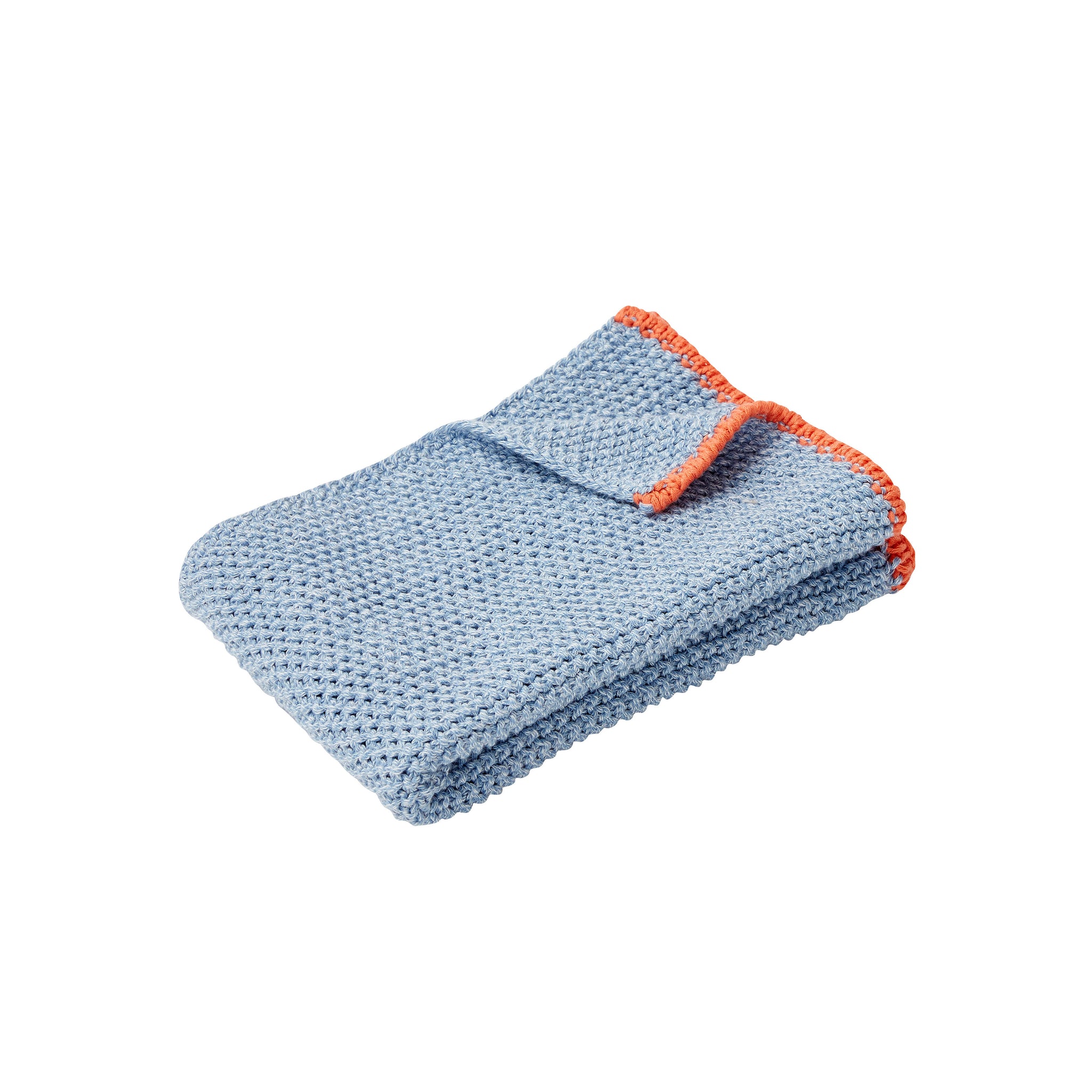 Hübsch - Herb tea towel blue