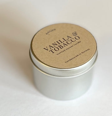 Duftlys - Vanilla & tobacco - Reiselys