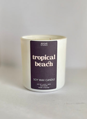 Duftlys - Tropical beach 250ml